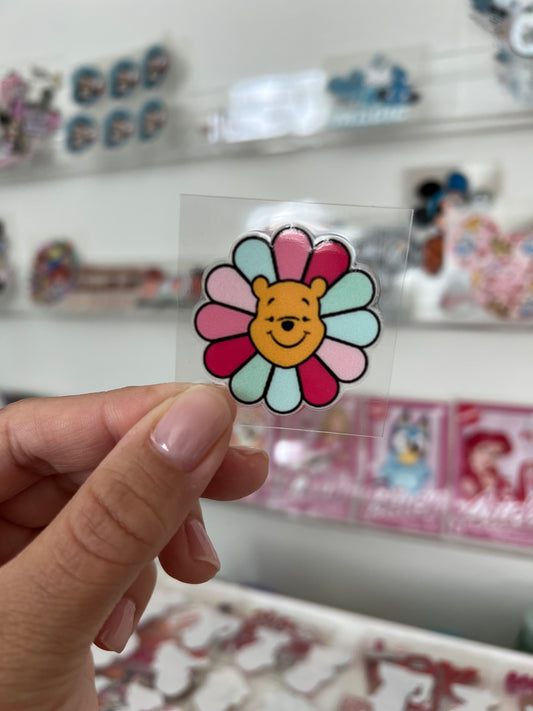 Flower Bear Mini UV DTF