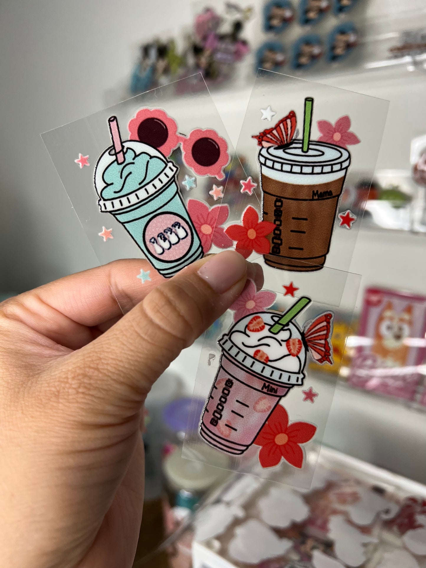 Drink Collection Mini UV Decals